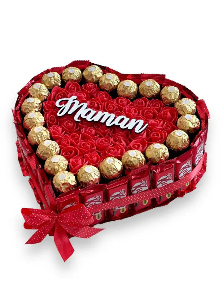 Coffret cœur personnalisable - Luxe Design